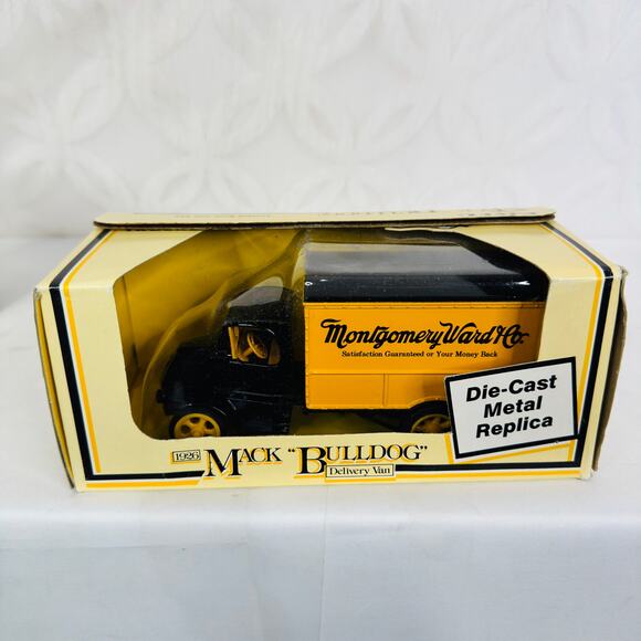 5 for $25|  Ertl Banks Montgomery Ward 1926 Mack Bulldog Delivery Van #1363 - Picture 2 of 8